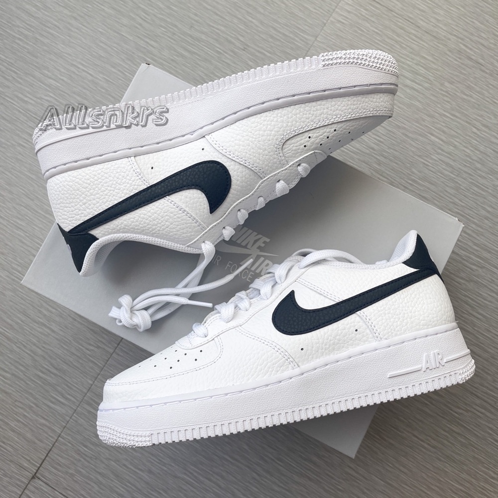 Nike Air Force 1 Classic Black White 🐼 Shoes Sneakers - Picture 3 of 4